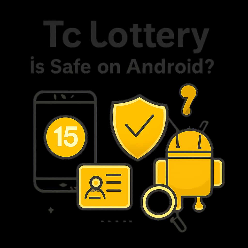 Illustrative guide on installing the Tc Lottery app safely on Android.