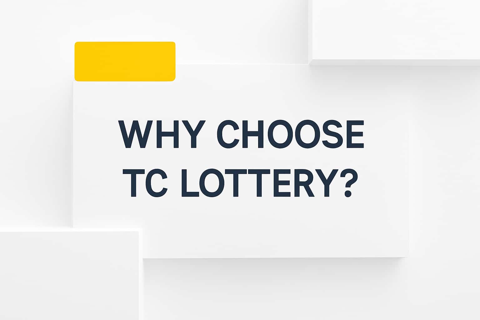 Why Choose Tc Lottery? Interface