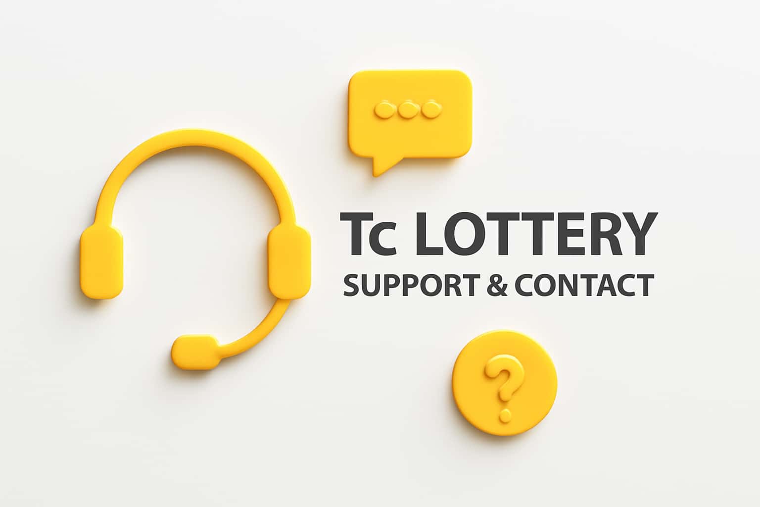 Tc Lottery Support & Contact Interface