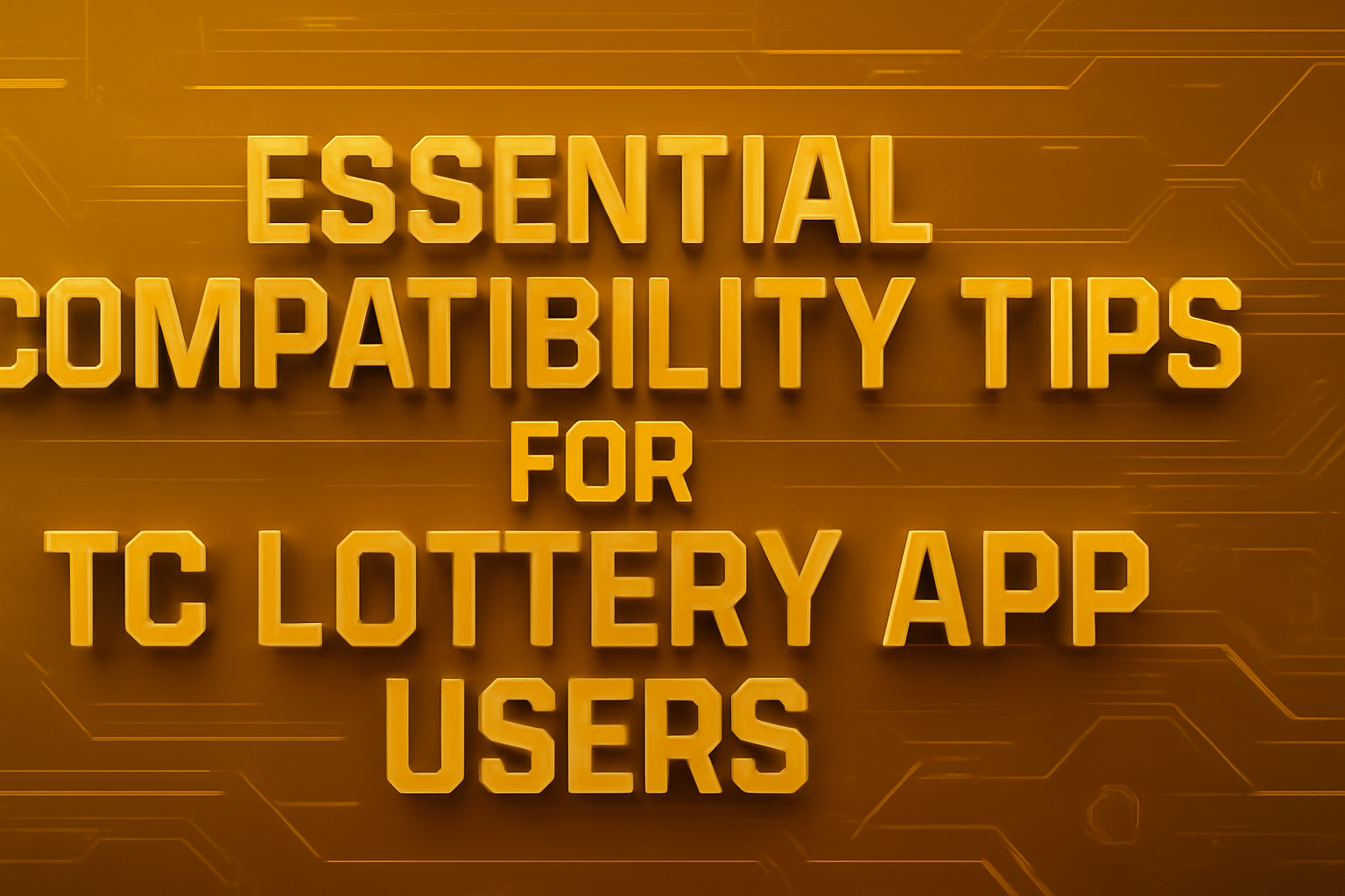 Informational scene about the Tc Lottery Update Process Guide.