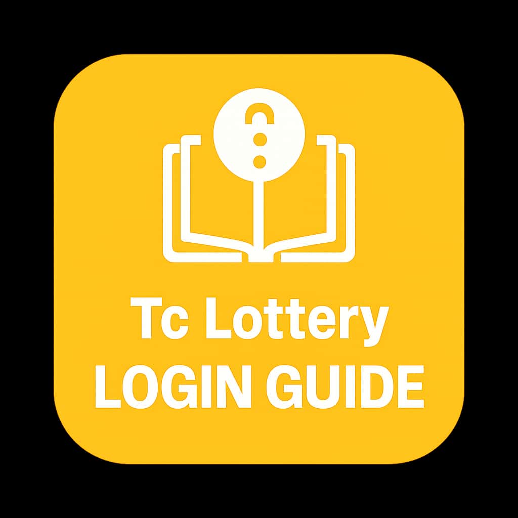 Tc Lottery Login Guide icon.