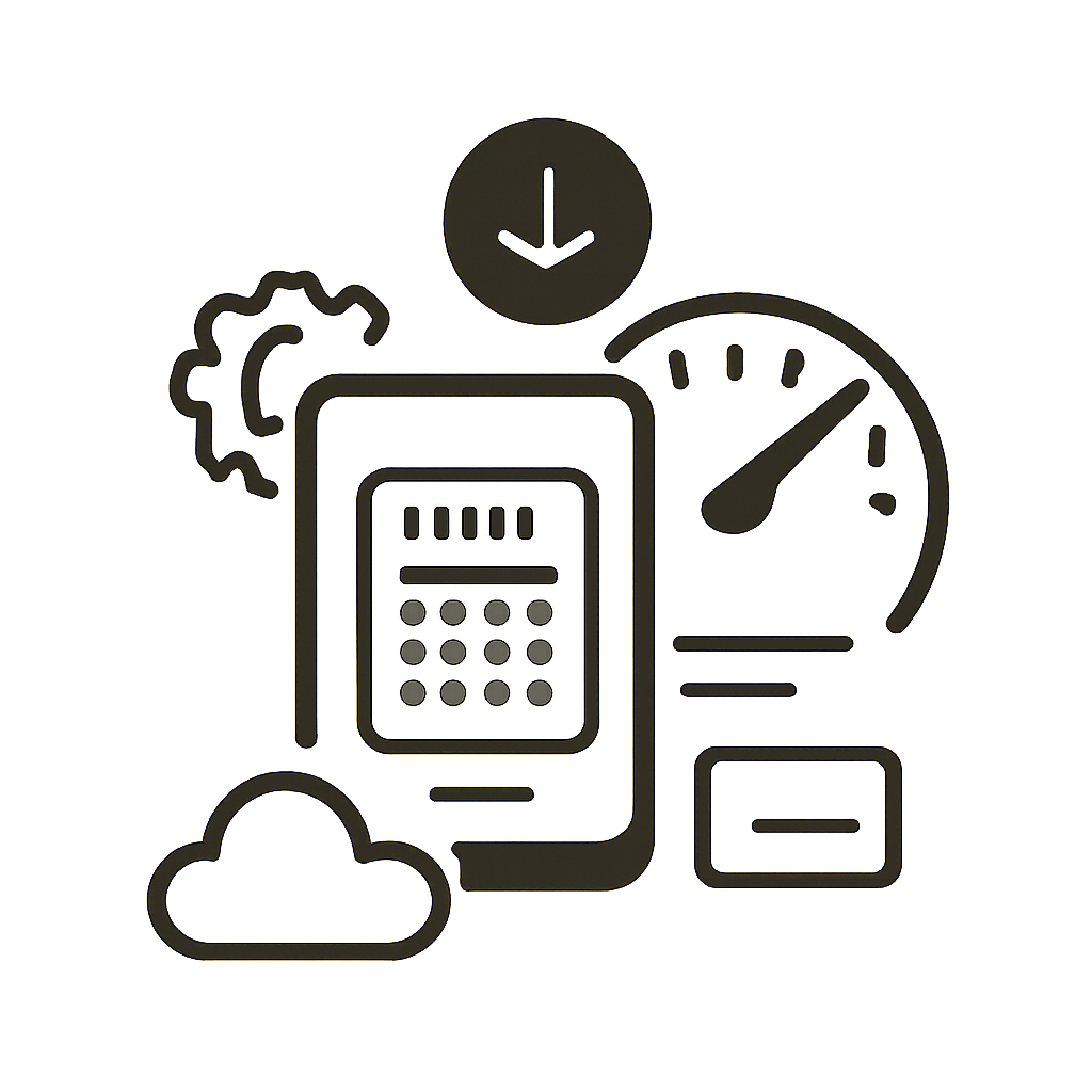 An educational illustration on device compatibility for Tc Lottery.