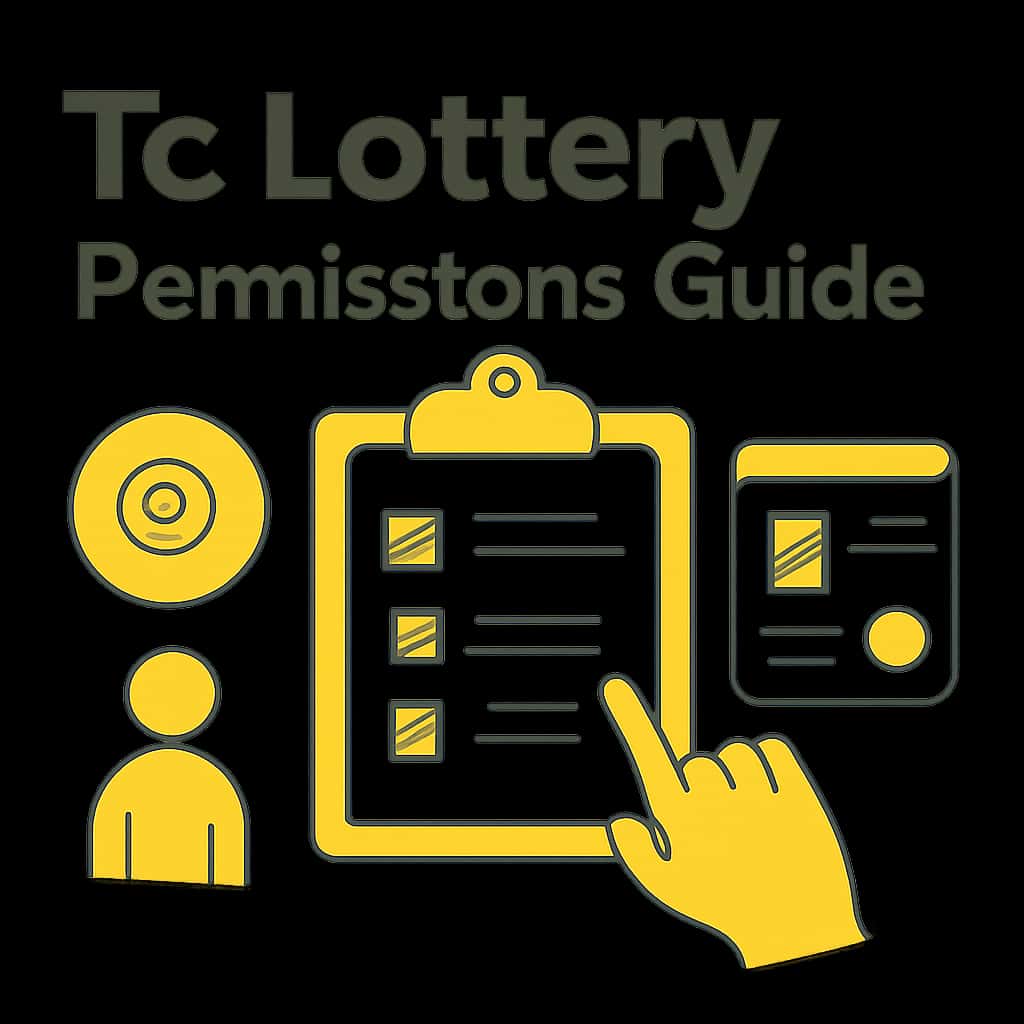 Illustration related to the Tc Lottery Permissions Guide.
