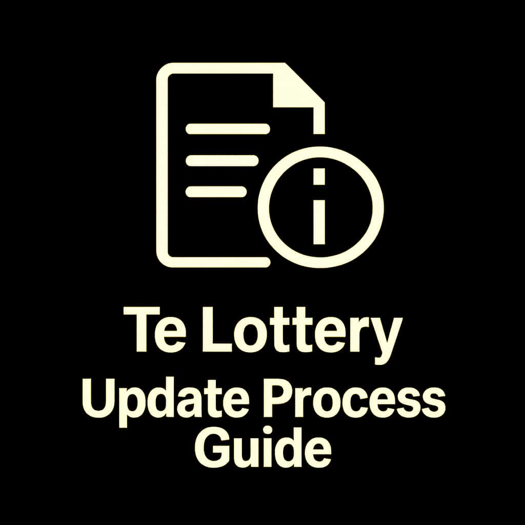 Minimal icon representing the Tc Lottery Update Process Guide.